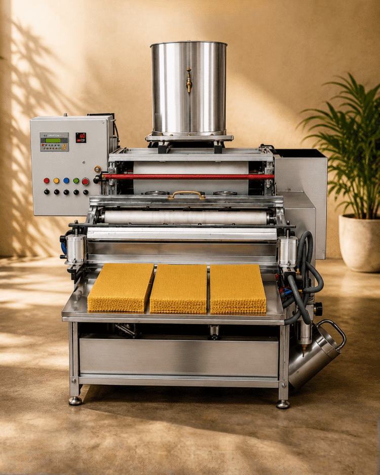 Automatic Bee Wax Foundation Sheet Mill