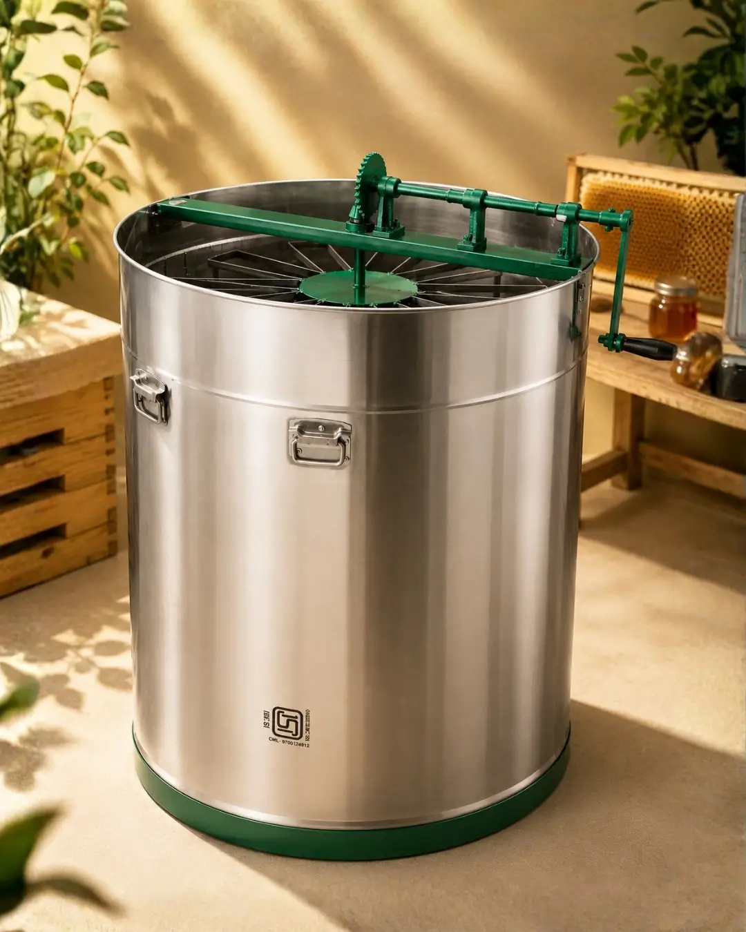 GI Galvanized Iron Honey Extractor