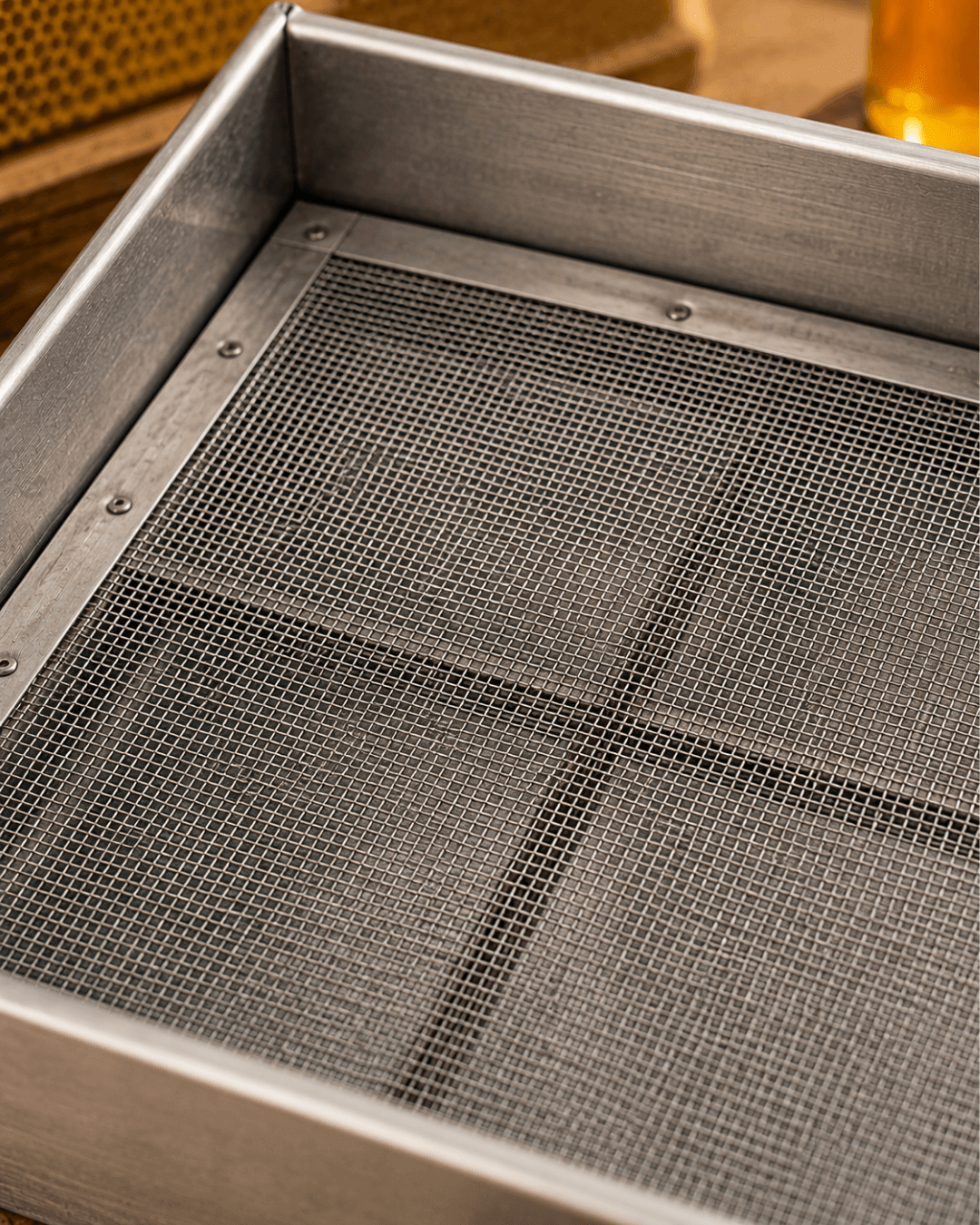 Galvanized Iron Honey Drip Tray - Image 2